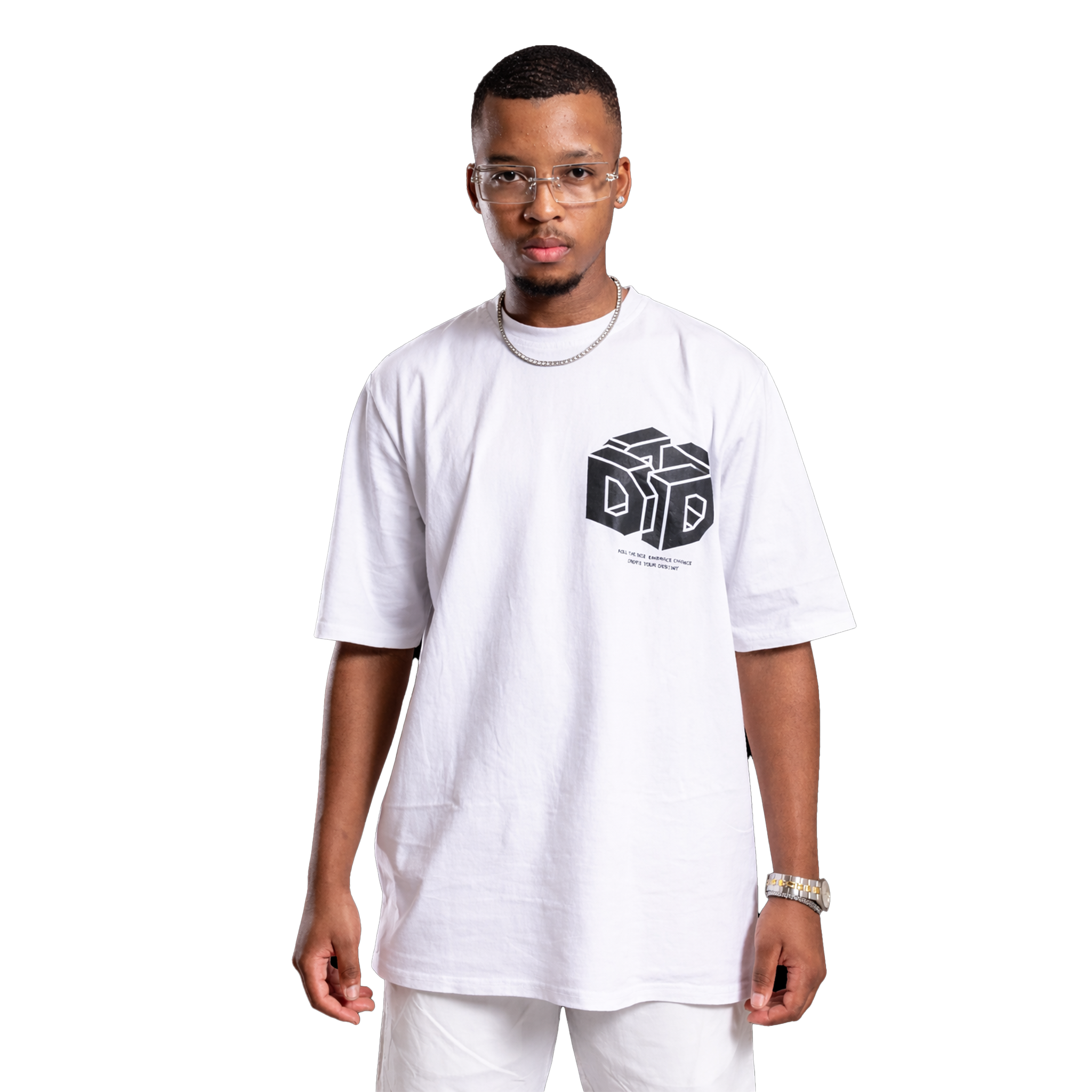 GRAPHIC DICE TEE