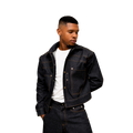 'DRAGON' PLEATED DENIM JACKET